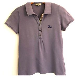Burberry Purple Polo T-shirt S